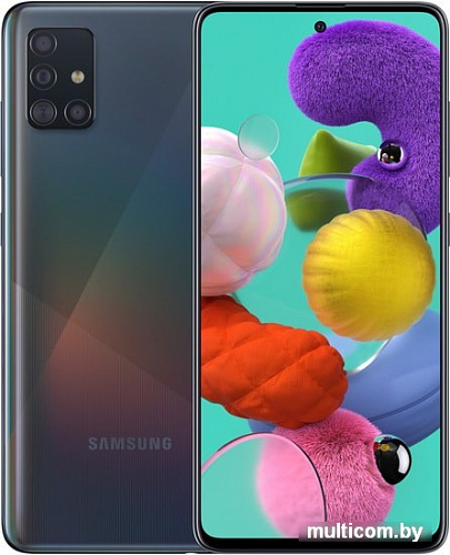 Смартфон Samsung Galaxy A51 SM-A515F/DS 4GB/64GB (черный)
