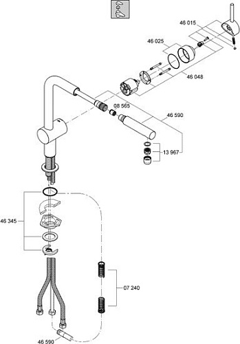 Смеситель Grohe Minta 32168000