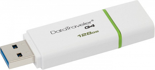 USB Flash Kingston DataTraveler G4 128GB Green (DTIG4/128GB)