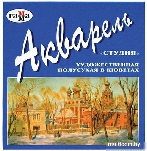 Акварельные краски Гамма Студия 215002 (12 цв.)