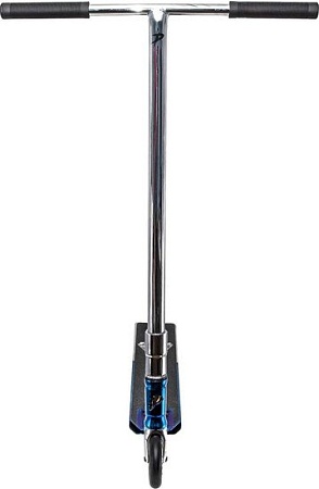 Трюковый самокат Plank Street P21-STR120NCHR (синий/хром)