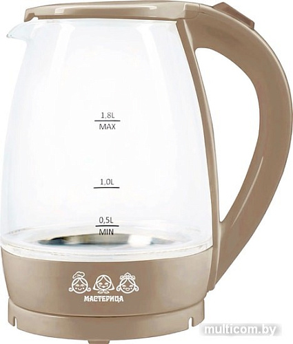 Электрочайник Мастерица EK-1801G (капучино)
