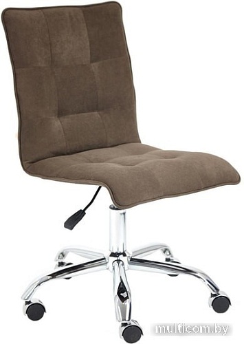Кресло TetChair Зеро (флок, коричневый)