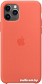 Чехол Apple Silicone Case для iPhone 11 Pro (спелый клементин)