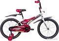 Детский велосипед Novatrack Flightline 20 207FLIGHTLINE.GR9 (серый/красный, 2019)