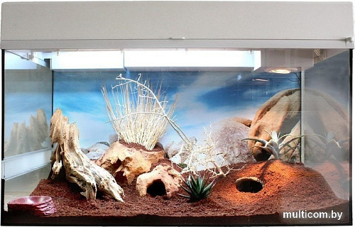 Террариум Lucky Reptile Стартовый комплект для гекконов SK50DG-W (белый)