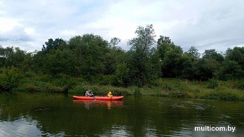Надувная лодка Вольный ветер Ангара 2 Travel (оранжевый)
