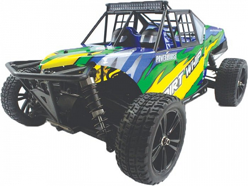 Автомодель Himoto Dirt Whip 4WD (зеленый/желтый)