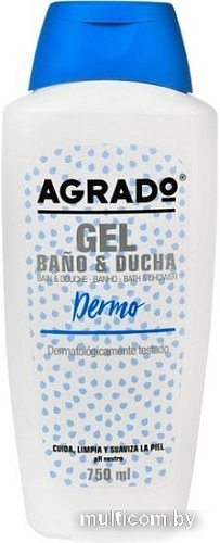 Косметика по уходу за телом Agrado Гель для душа Bath & Shower Gel Dermo для чувствительной 750 мл