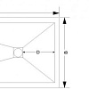 Душевой поддон RGW ST-0149W 140x90