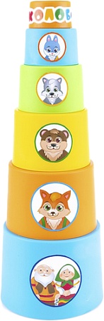 Пирамидка Knopa Колобок 87006