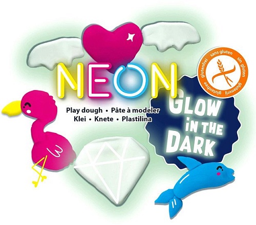 Набор для лепки SES Creative Светится в темноте 00461