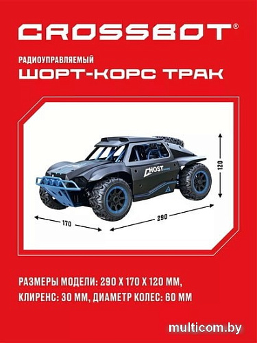 Автомодель Crossbot 870599 (синий)