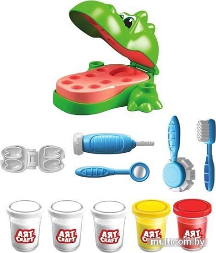 Набор для лепки Aяt Craft Дино дантист 03677/ОР