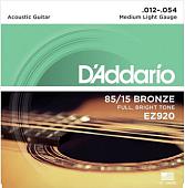 Струны для гитары D'Addario EZ920