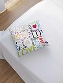 Чехол на подушку JoyArty Мир любви sl_11737