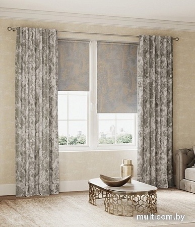 Штора Legrand Карара 1.5x2.6 м (серый)