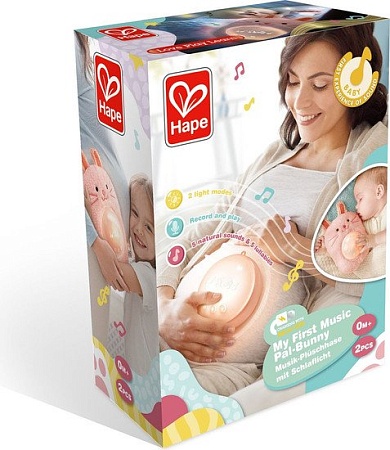 Музыкальная игрушка Hape Друг-кролик E0114