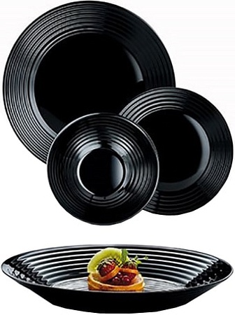 Столовый сервиз Luminarc Harena Black N1421