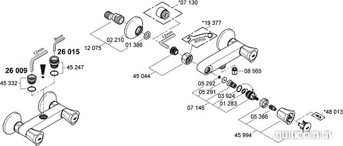 Смеситель Grohe Costa L 26330001