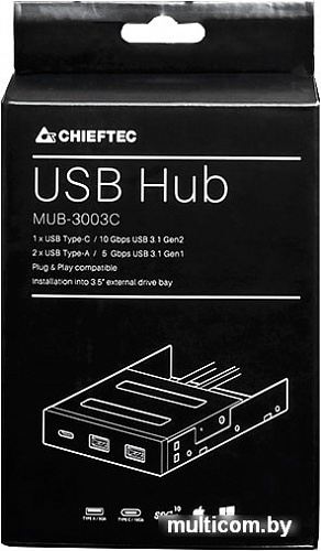 USB-хаб Chieftec MUB-3003C