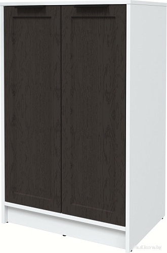 Тумба Интерлиния Концепт Тренд КТ-Т64 (белый платинум/дуб английский)