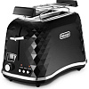 Тостер DeLonghi Brillante CTJ 2103.BK