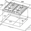 Варочная панель KUPPERSBERG FV6TGRZ ANT Silver