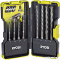 Набор оснастки Ryobi RAK08SDS 8 предметов