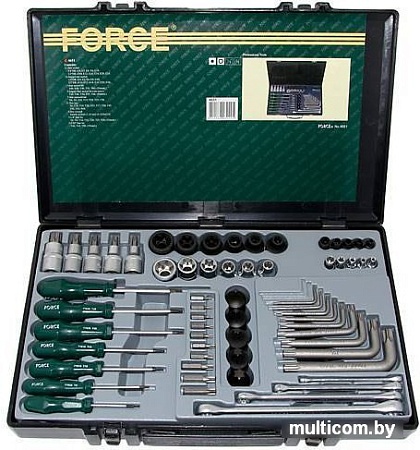 Универсальный набор инструментов Force 4651 (64 предмета)