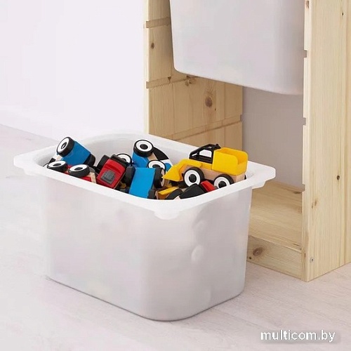 Ящик для хранения Swed House Forvaringslada Vit MR3-79