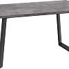 Кухонный стол Мамадома Loft lux-160 раздвижной 160-205х90 (дымчатая керамика/черный)