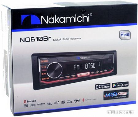 USB-магнитола Nakamichi NQ-610BR