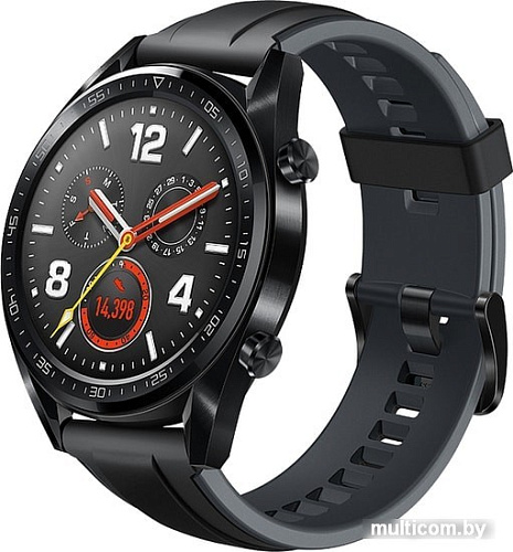 Умные часы Huawei Watch GT FTN-B19 (стальной черный)