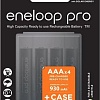 Аккумулятор Panasonic Eneloop Pro AAA BK-4HCDE/4CP+case (4 шт)