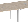 Стол Norden 240x143.8x75 SG.254.OL.63.WH (белый/дуб светлый)