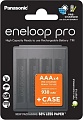 Аккумулятор Panasonic Eneloop Pro AAA BK-4HCDE/4CP+case (4 шт)