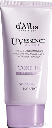 d'Alba Waterfull Tone-Up Sun Cream Purple (50 мл)