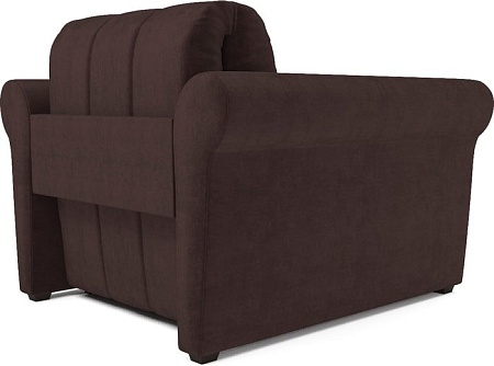 Кресло-кровать Мебель-АРС Гранд (велюр, шоколадный НВ-178/16)