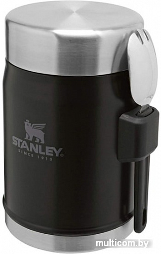 Термос для еды Stanley Classic 0.4л 10-09382-005 (черный)