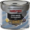 Грунт-эмаль MASTER Prime Молотковая 3 в 1 2 л (полуматовый черный)
