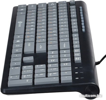 Клавиатура Oklick 480M (черный/серый)