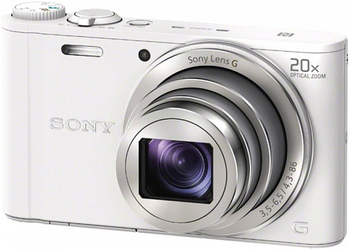 Фотоаппарат Sony Cyber-shot DSC-WX350 (белый)