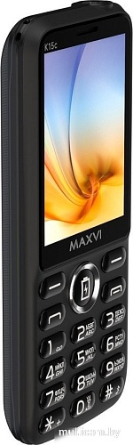 Телефон Maxvi K15c (черный)