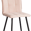 Стул TetChair Bari LT флок (бежевый/черный)