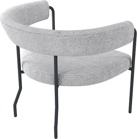 Интерьерное кресло Sheffilton SHT-AMS120 (светло-серый/антрацит)