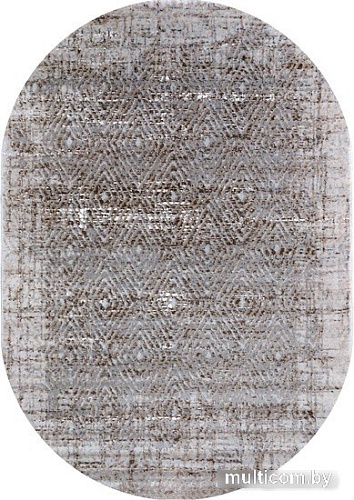 Ковер для жилой комнаты Bossan Nizza 2607A-SKAHVE-AGRI-OVAL (2x3)