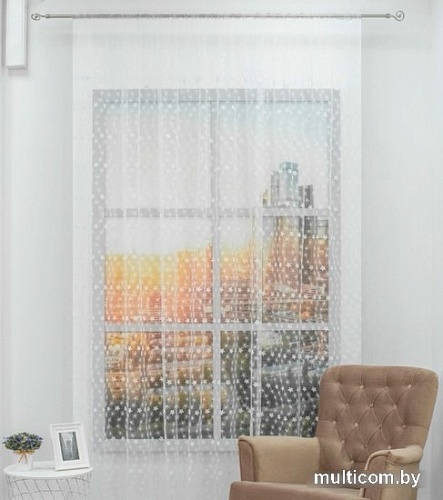 Тюль Amore Mio RR 908317-w 3x2.7 м 5601 (белый)