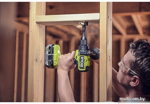 Ударная дрель-шуруповерт Ryobi RPD18X-242S 5133005283 (с 2-мя АКБ 2 Ач+4 Ач, сумка)
