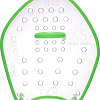 Лопатки для плавания TYR Catalyst Stroke Training Paddles LCATSTK XS (прозрачный/зеленый)